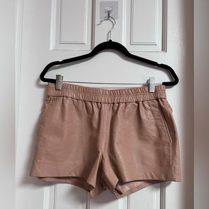 J. Crew leather shorts - size 4